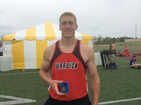 David Lucas after winning League Championships 2014