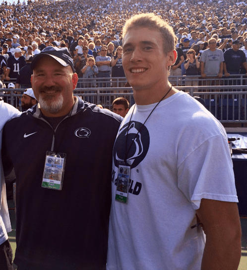David and Coach Ebel