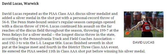 L-L field athlete of year